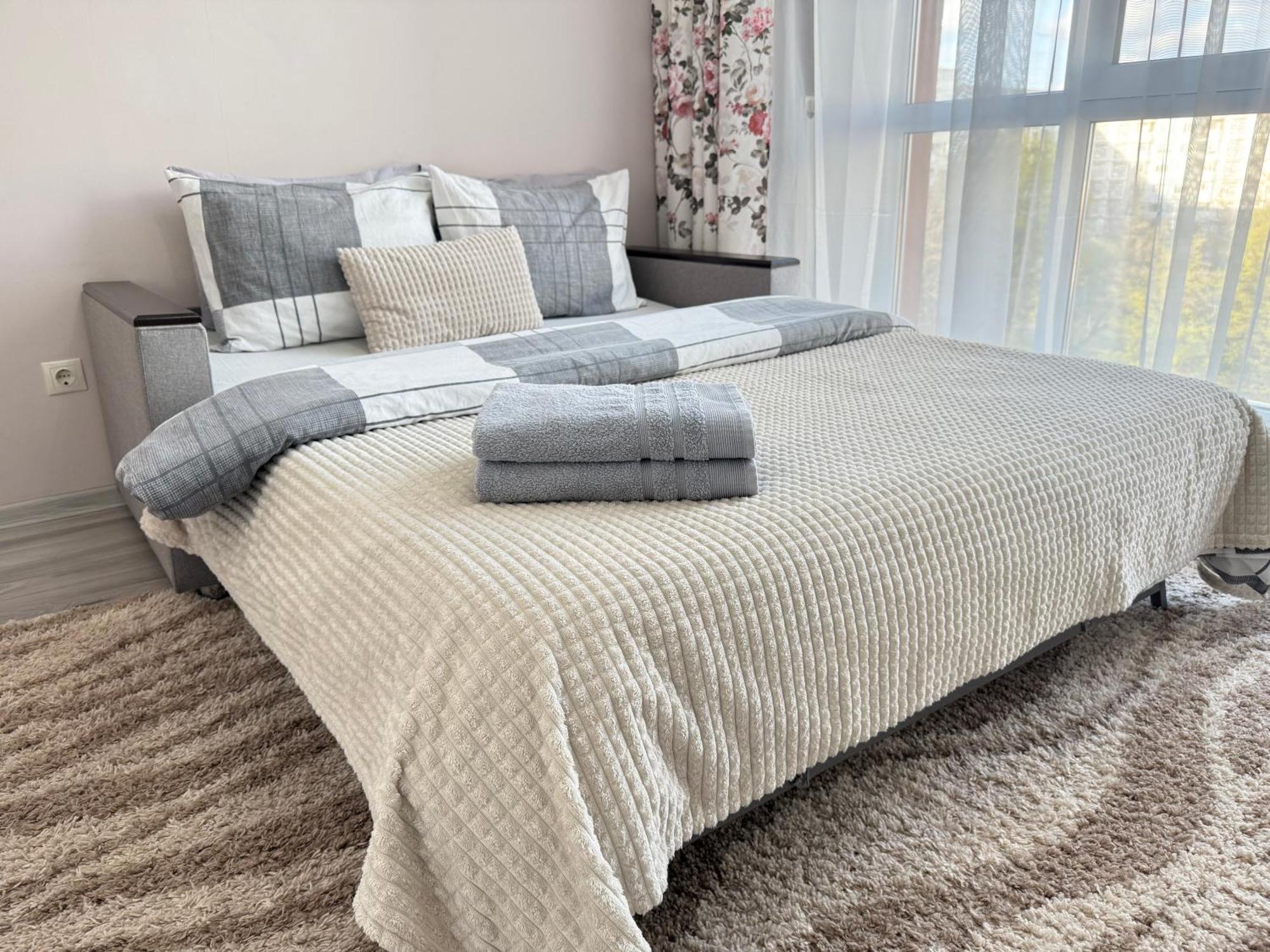 Cozy Two Bedroom Large Apartment Chişinău Extérieur photo